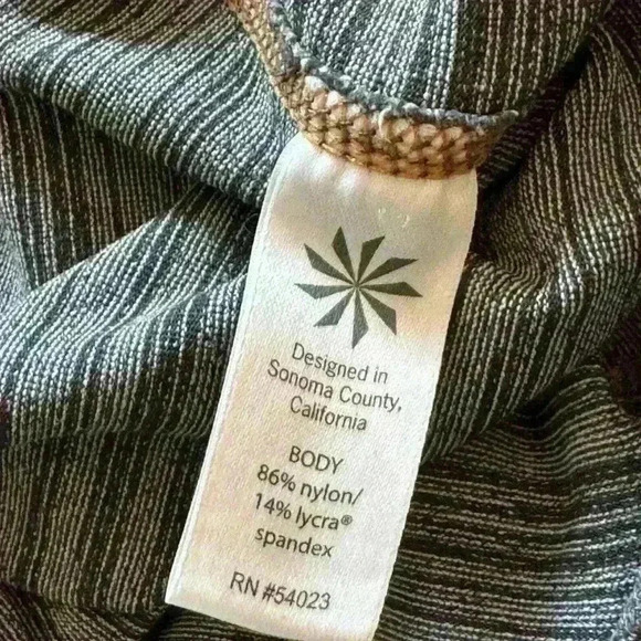 Athleta Chaturanga Legging Full Length Mid Rise Yoga Space Dye Grey Size S - Picture 6 of 8